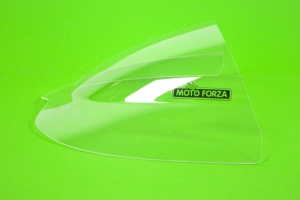 Aprilia Tuono 1000R 2003-2005 Screen racing for racing mask upper Motoforza - cut- clear