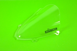 Aprilia Tuono V4 2011-2020 - Screen - Racing (double bubble) - Clear - For Motoforza Tuono racing fairing, Clear