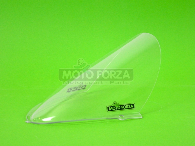 Aprilia Tuono V4 R 1100 2022-2023 Screen - Racing (double bubble) - Clear - For Motoforza screen racing - pre-prepared for the conversion fairings RSV4 2021- motoforza
