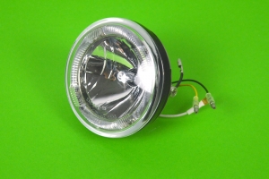 Headlamp Headlight 4 inch - Cafe Racer 100mm - low beam + LED parking light