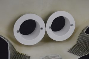 Projectors holders 50mm in fairing -  LEFT 50/ RIGHT 50