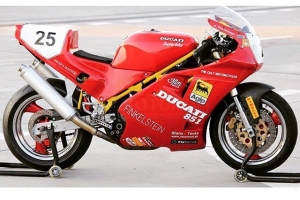 Ducati 851,888, 1991-1994  parts on bike 