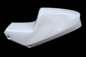 Ducati 600 750 900ss 1991-1997 seat closed racing with cut out for tail light, GRP