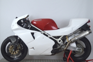 Ducati 851,888, 1991-1994  parts on bike 851