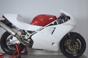 Ducati 851,888 1991-1994  parts Motoforza on bike Ducati 851