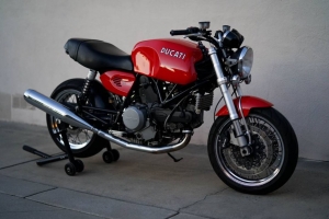  SET - Přední blatník Ducati Paul Smart + držák pro modely Ducati SS, Monster, PS, GT