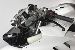 Ducati 1000 1100 V4/V4S/V4R Panigale 2018-2021 Front Bracket Racing with Airduct GFK - Motoforza - SET