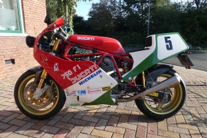 Ducati F1 750cc 1985-1988  parts on bike 