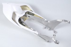 Ducati 1000 V4/V4S/V4R Panigale 2018-2021 Rear subframe - Solo Seat - preview with rear part Motoforza