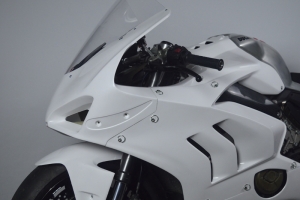 Ducati 1000 V4/V4S/V4R Panigale 2018-2021 Side part Left, GRP - on the bike