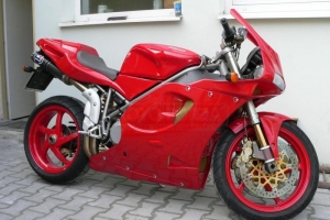 Ducati 998 2002 Oil sump, parts motoforza on bike