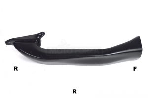 Airduct racing SBK -  Rright - GRP -coloured black - Ducati 848-1098-1198 