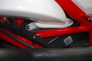 Airducts racing - pair  GRP on Ducati 1098  - left side