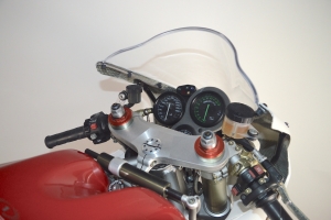 Ducati 996R 998 Complete set 5 component Racing version, GRP - motoforza parts on bike - racing bracket 