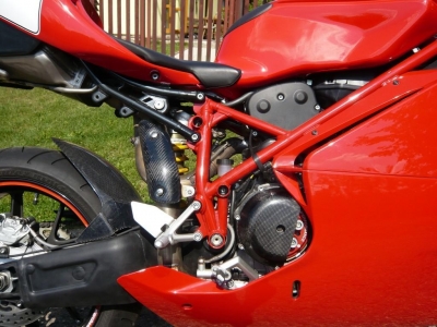 Ducati Corse 999 Factory RH LH bracket front fender 