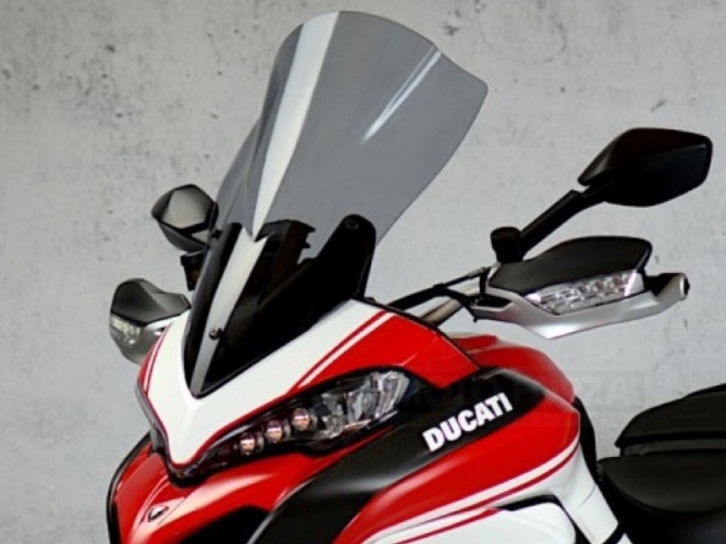  Ducati Multistrada 1200 2015-2017 Screen - touring Light smoke