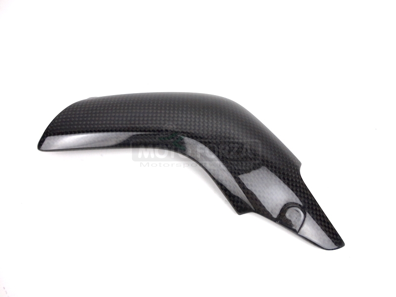 2007-2012 Honda CBR600RR Exhaust Pipe Heat Shield Cover Guard Cowl Carbon Fiber