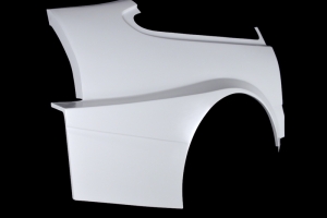 Honda CRX Sforza Racing Team - Aero Body KIT GT STYLE - Right rear part