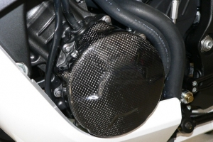 Honda CBR 600RR Ignition cover 2007-09-12-13-, CARBON-Kevlar