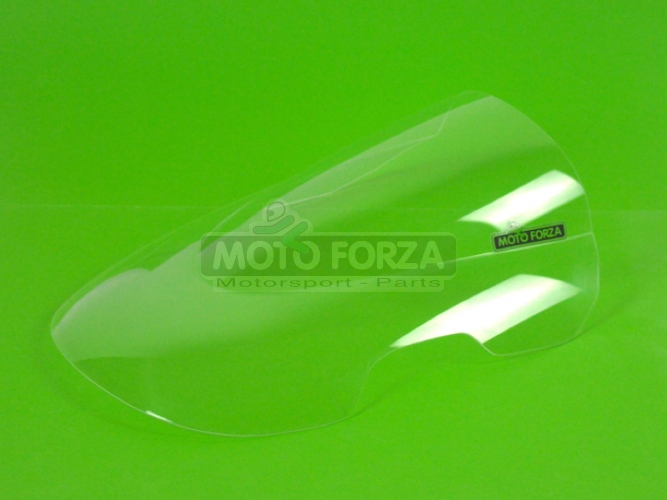 Screen Racing Double Bubble - for Upper part Motoforza RC45  - cut - clear