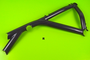 Frame cover R - carbon