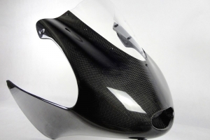 preview - Upper part racing, Carbon with uni screen ver.5, adjusted by Motoforza for fit
