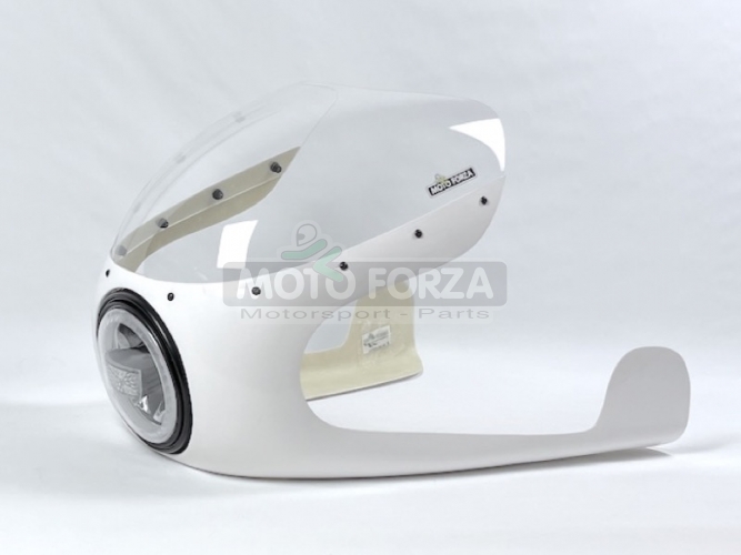 SET - Half fairing Laverda SFC 750-1200, Motoguzzi - LED Headlight, GRP