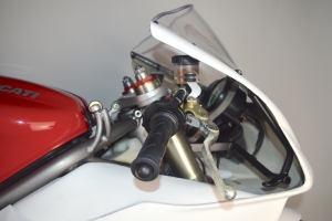 Front bracket Ducati 748-916-996-998 forza holders  on bike