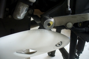 Mounting KIT for bellypan Motoforza Honda CBF 600 2010 - installation part nr 1