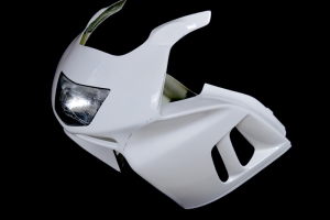 Honda CBR 600F 95-98 Upper part Street - big GRP - preview with holders for headlight + headlight