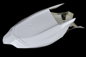 preview - seat undetray with Seat racing closed GRP for foam seat Kawasaki ZX10R 2016-