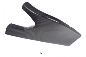 Kawasaki ZX10R 2004-2005  Swing-arm cover - Left, CARBON