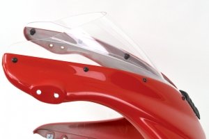 UNI screen version 6 - Double bubble preview on upper part on Ducati 900SS 98-