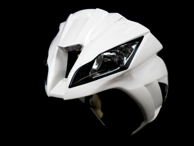 Upper part Street version - mask - preview with headlight incl. position light