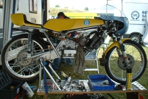 Sachs, 50cc, 1975 / front fender 50cc / UNI 50cc, GRP - on bike