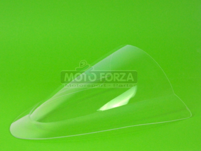 Moto 2 Suter MMX 2010 Screen racing -double bubble for Upper part racing - clear - cut