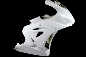 Preview fairing version 2 with oil sump for Yoshimura, M4, Arrow exhaust, 