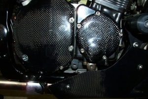 Suzuki  Bandit B6-B12 95-06 engine covers CARBON-KEVLAR