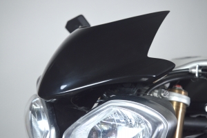 Flyscreen - mask Triumph 1050 Speed Triple 2011-2015, GRP coloured black