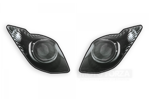  Headlight decals Kawasaki ZX6R 2009-2012-2013- Supersport style - This is a real photo stickers
