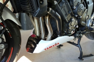 Yamaha, FZ1 / Fazer 1000, 2006-  motoforza parts on bike with headers Yoshimura