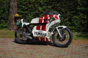 Yamaha TZ 250,350 Cantilever 1978-1982 / parts motoforza on Yamaha RD400