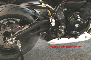 Yamaha MT07 2014-2019 - Klín Racing - SET - s GUMAMA