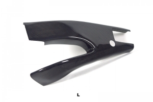 Yamaha YZF R-1 2009-2014 Swing-arm cover - Left, CARBON