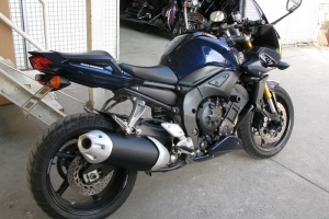 Yamaha, FZ1 / Fazer 1000, 2006-  motoforza parts on bike