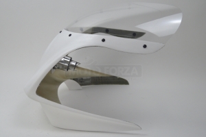  Screen Racing pre-prepared - clear - for Upper part Motoforza Yamaha TZR 125 250 1991-1994