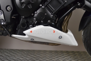 Mounting Kit Yamaha Fazer 1000 06 / FZ1 06 - for a bellypan - on bike installation - bracket 3-4 right side
