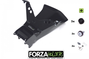 Yamaha YZF R6 2006-2008-2016- CONEVRSION 2017 - Front Bracket with airduct - SET - FORZA HOLDERS  