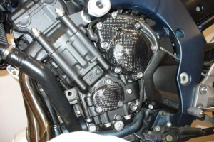 Crankshaft cover Carbon-kevlar Yamaha FZ1 ,FZ8 , FAZER 1000 