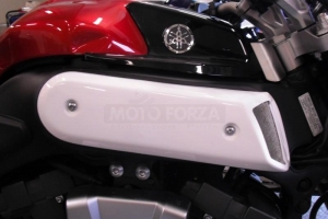 Air-intake covers on bike invl. Mounting brackets Yamaha MT-01 2003-2009